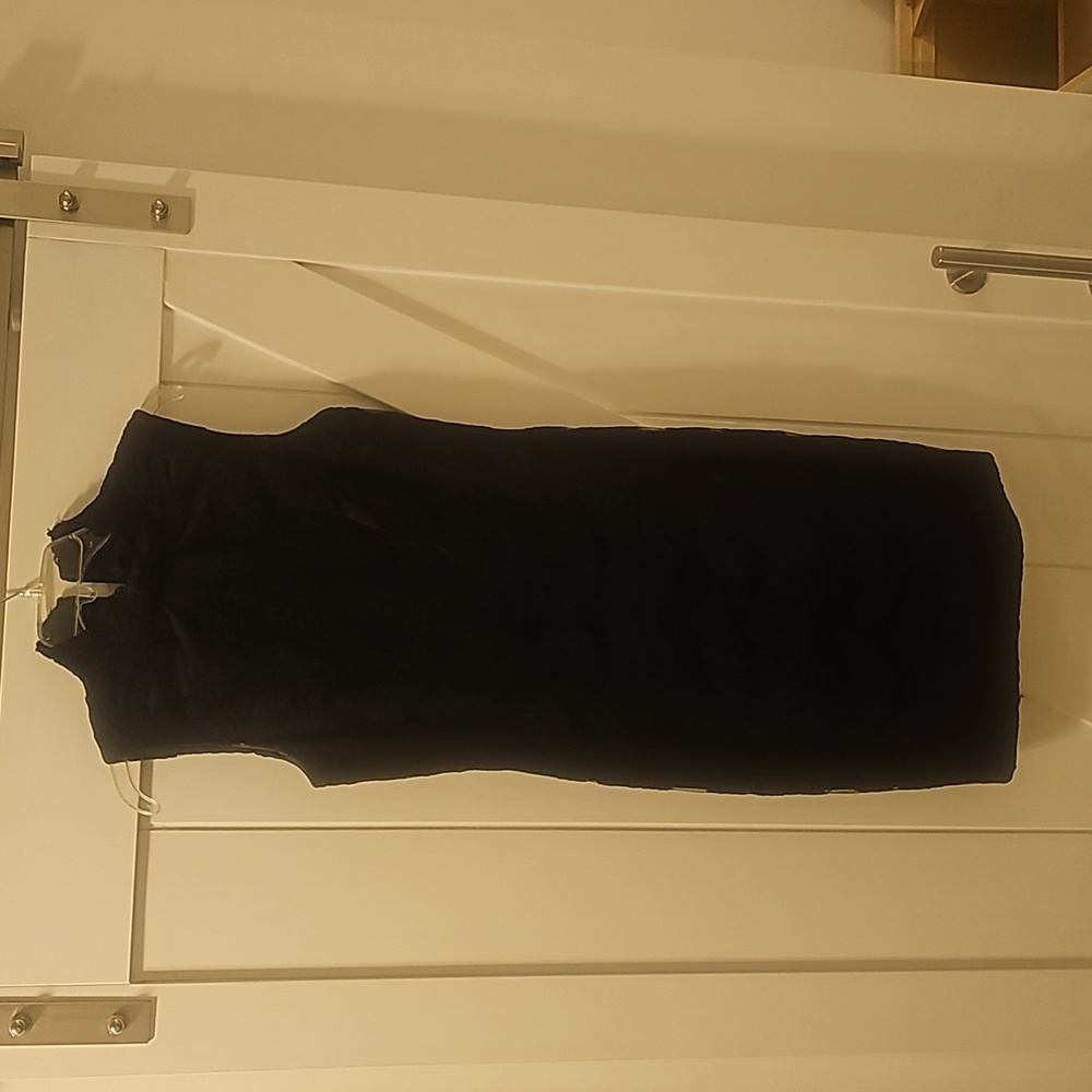 Black Lace Overlay Dress Size 6